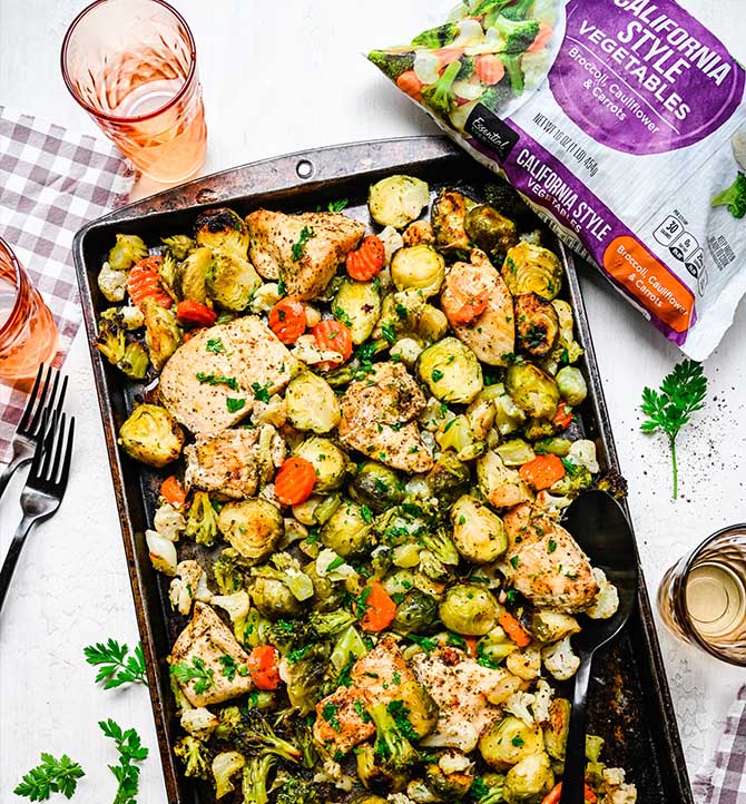 Sheet Pan Chicken & Veggies